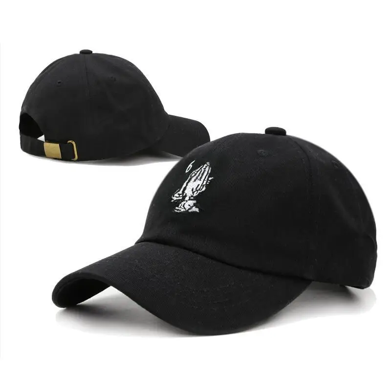 Black mens polo style hats and caps Unstructured gorras yeezy boost 350