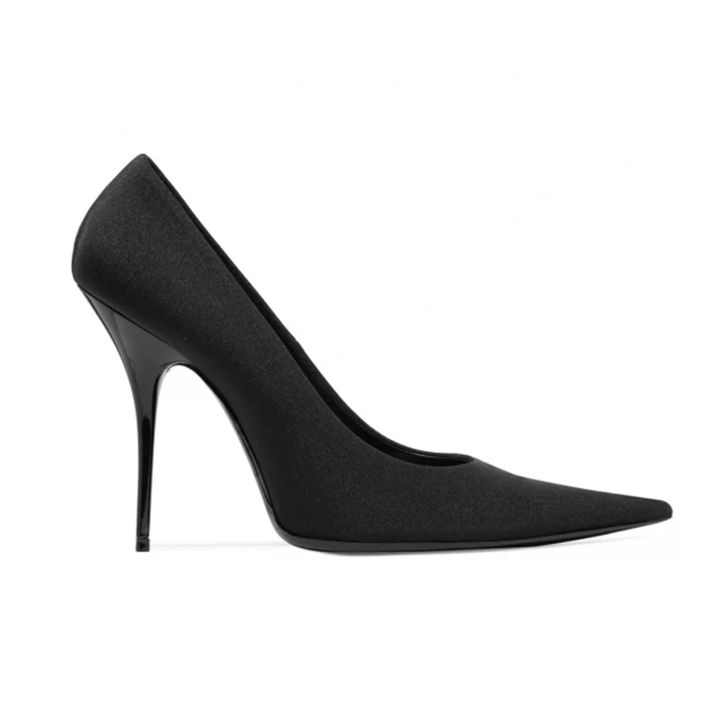 Женские туфли лодочки на высоком каблуке размеры 40 48|satin pumps|shoes for womensmall size |