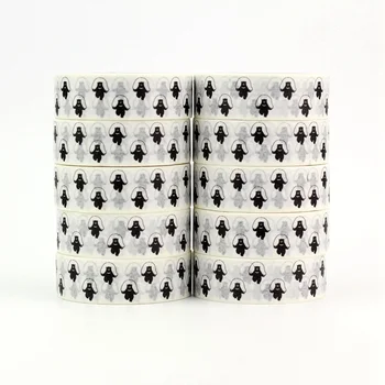 

10pcs/lot Cute Black White Bear Washi Tapes Paper DIY Decor Scrapbook Planner Adhesive Masking Tape Fingers Kawaii Stationery