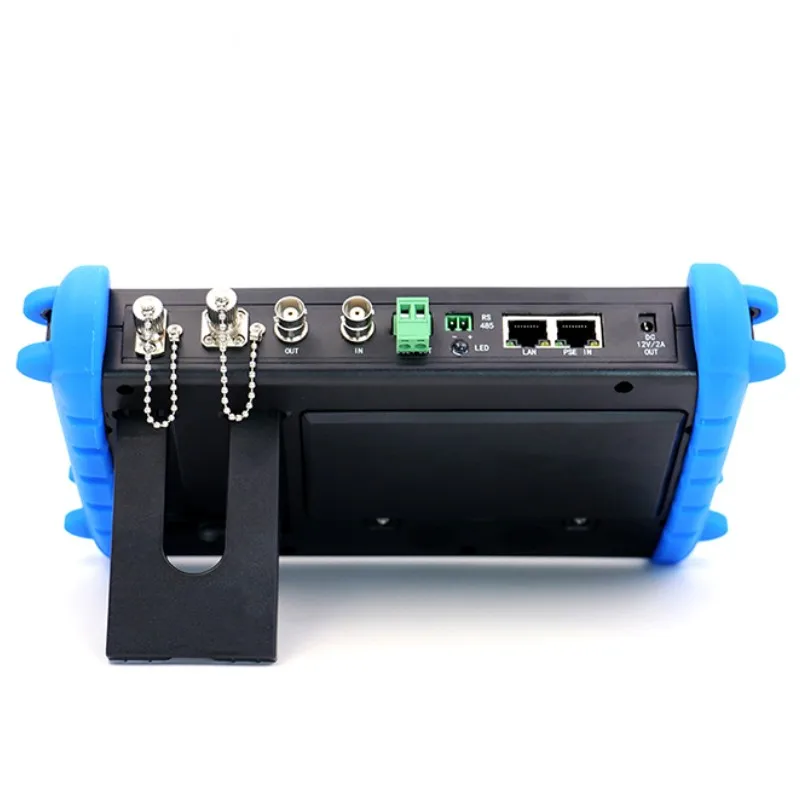 Новейший профессиональный CCTV тестер монитор многофункциональный 7 дюймов дисплей IPC тестер H.265 4 к IP 8MP TVI CVI AHD SDI CVBS OPM VFL