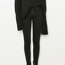 Новинка, женские обтягивающие Прямые Сексуальные Клубные узкие брюки, повседневные длинные джинсы, впитывающие пот, воздухопроницаемые, лето, Осень