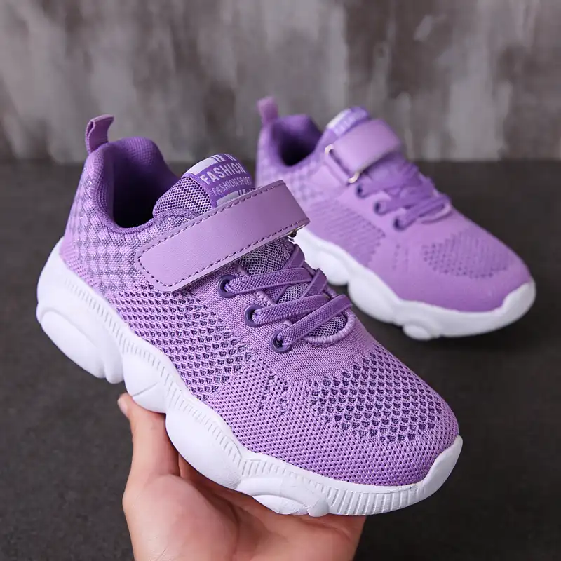 purple sneakers girls
