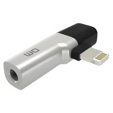 DM Dual 3,5 аудио и зарядка конвертер AD018 для iPhone XS MAX XR наушники конвертер для iOS 12 адаптер