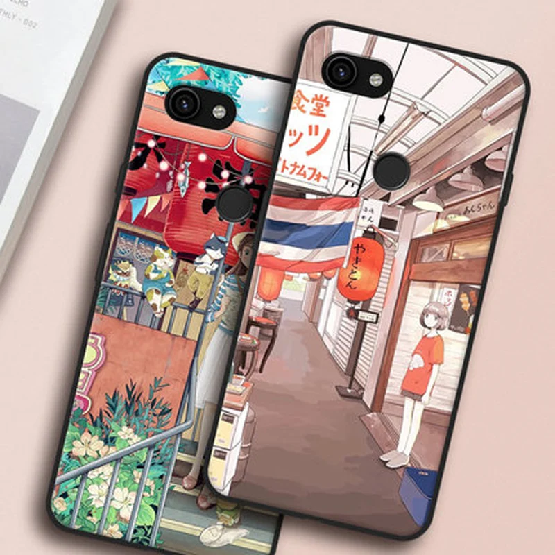 Чехол для Google Pixel 3a XL чехол Pixel3aXL 3 A Pixel3a 3aXL силиконовый мягкий из ТПУ|Бамперы| |