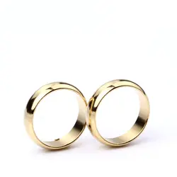 1 шт Золото Выпуклое кольцо для фокусов фокусы сильное магнитное кольцо PK кольцо монета украшение для пальцев магическое шоу реквизит
