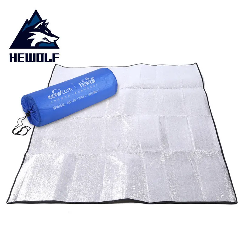 Folding Outdoor Camping Tent Damp Proof Sleeping Mat Thicken Aluminum