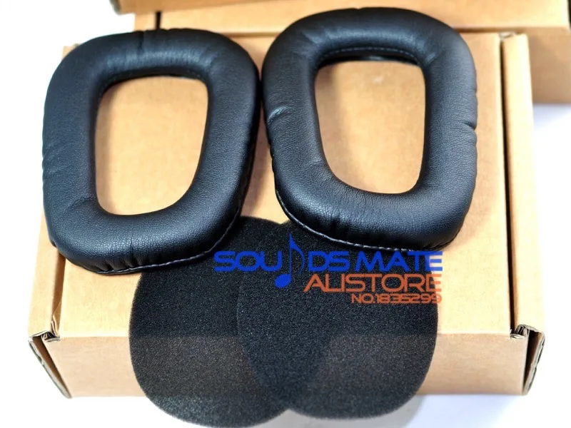 Replacement Ear Pads Cushion For Logitech G35 G930 G910 F540 G230 G430 F450 Wireless Gaming Game Headphones