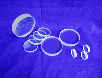 

Round polish clear quartz discs quartz lens OD10*thickness1 quartz plate