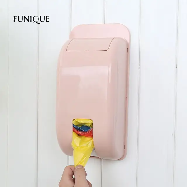 Funique Home Creative 4 Color Garbage Bag Storage Rack Box Funique Home Creative 4 Color Garbage Bag Storage Rack Box Kitchen Bedroom Bathroom