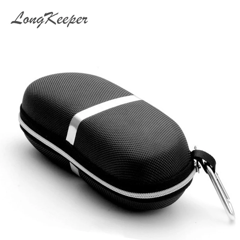 

LongKeeper 2 Colors Sunglasses Reading Glasses Carry Bag Hard Zipper Box Travel Pack Pouch Case New YJH02
