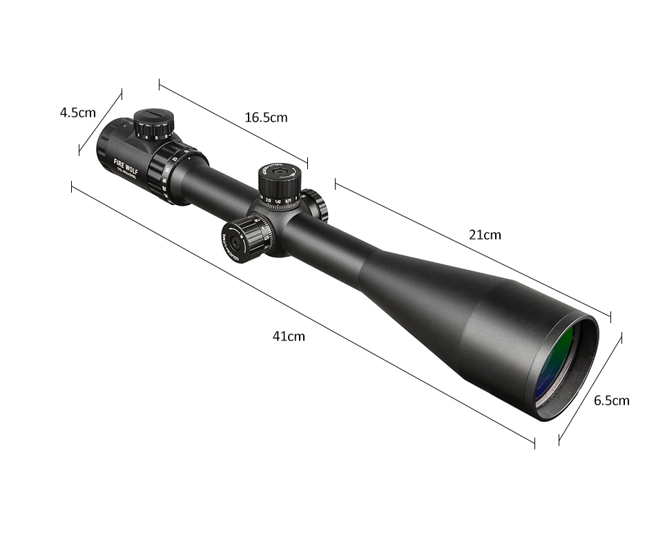 Escopos de Ajuste de Paralaxe da Roda Vermelho e Verde Vista para Escopos Caça Lateral Óptica Riflescope Ponto Militares 10-40x56e 11 da roda lateral óptica riflescope vermelho e