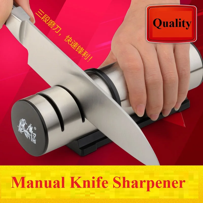 

1Pcs Manual Knife Sharpener Fast Household Steel Too Utensils Cooking Superior Quality Kitchen Gadgets Multifunction White