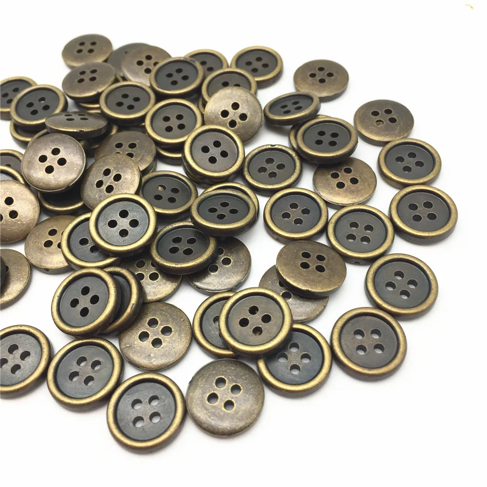 N1711211 , 10pcs Metal Buttons, Clothing Accessories DIY Handmade Materials Suit Coat Buttons Fashion Decorative Buttons