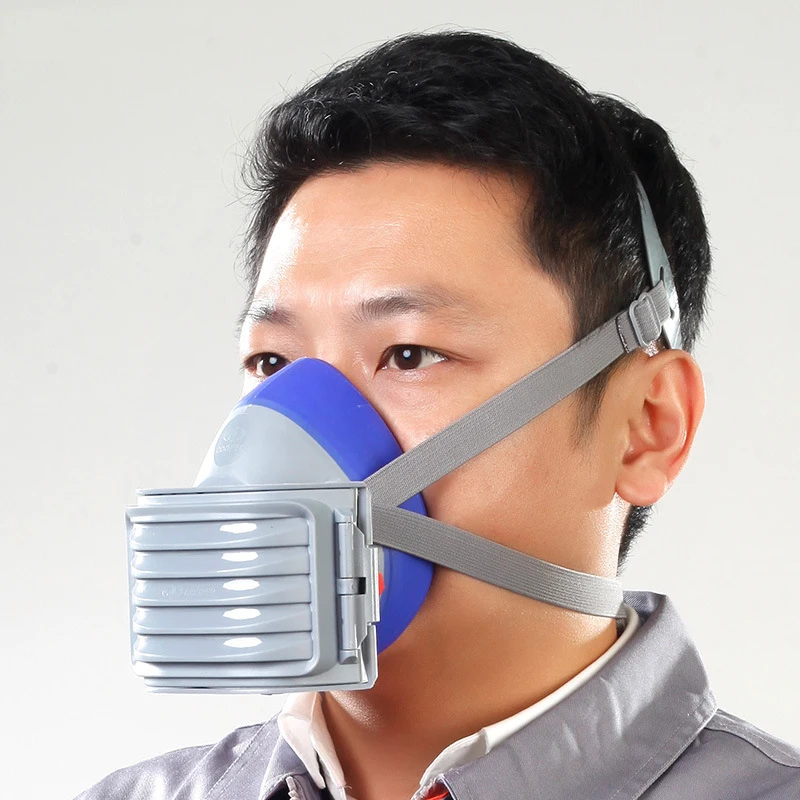 Полулицевая маска от пыли респираторные маски Защитная дыхательная маска KN95 против дыма для промышленности полировки шахты