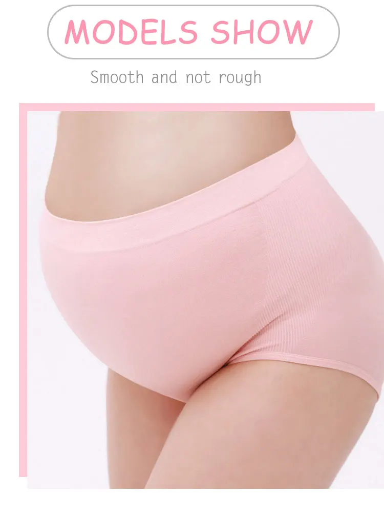 Elasticity Loose Panties Gravida Lingerie for Nursing High waist Wrapped Belly Shockproof Stomach lift Quality Cotton Panties (5)