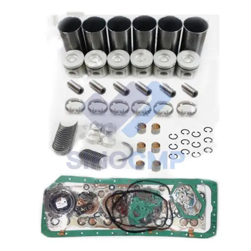 Caterpillar 3066 Engine Rebuild Kit For Mitsubishi S6K S6KT Excavator 320B 320L_