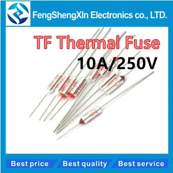 

10pcs/lot TF Thermal Fuse 10A/250V RY-142/152/157/165/172/175/180/185/192/200/210/216/230/240/250/285