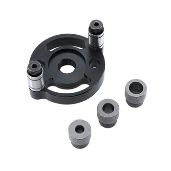 

Accurate Woodworking 6/8/10mm Hole Jig Centering Vertical Centerline Drill Positioner Kit Accessories