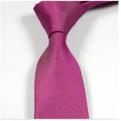 Полоски для мужчин галстук чистый рубашка с галстуком интимные аксессуары 8 см черный, красный фиолетовый желтый сплошной цвет