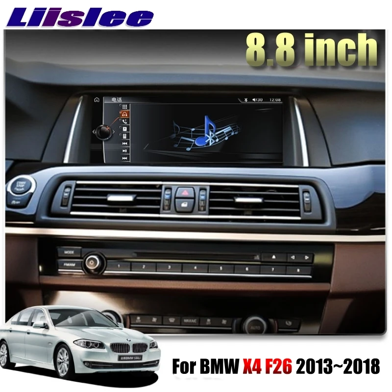 

LiisLee For BMW X4 F26 2013~2018 For NBT EVO System CarPlay Adapter Car Multimedia Player WIFI GPS Audio Radio Navigation NAVI