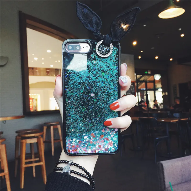 

For Samsung S7 edge S8 S9 Plus Note 8 9 Luxury Exclusive Phone Case Soft Glitter sand Liquid Quicksand Cover