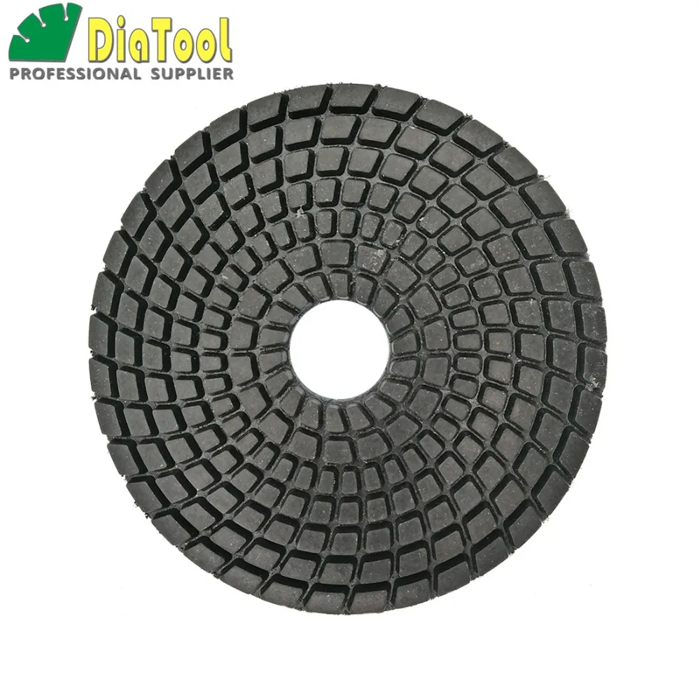 7pcs/set 4" professional Diamond flexible Wet polishing pad for stone, Diameter 100mm , Sanding discs free-shipping