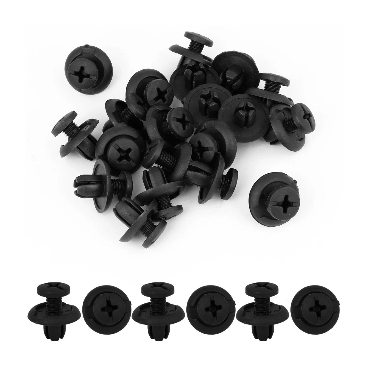 20 x Retainer Clips Fasteners Bumper Fender Hood Splash Shieldin Auto Fastener & Clip from