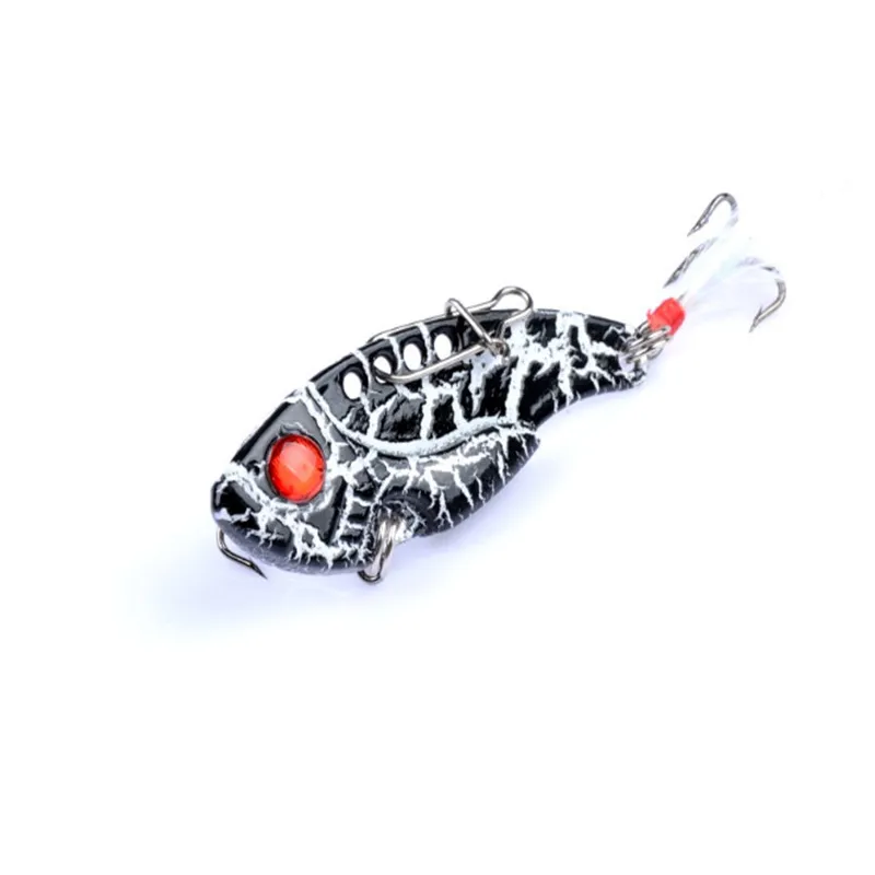 1Pcs Metal VIB Spinner Fishing Lures 5.5cm 11g Wobblers Vibrations Spoon  Lure Fishing Hard Artificial Bait Cicada For Bass Pike