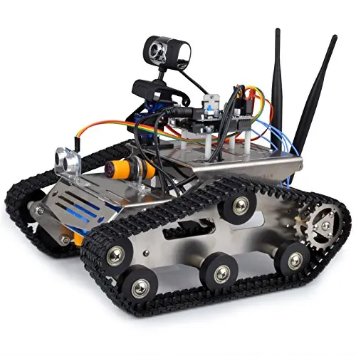 Беспроводной Wifi робот автомобильный комплект для Arduino/HD камеры Ds робот умный Обучающий робот комплект для детей