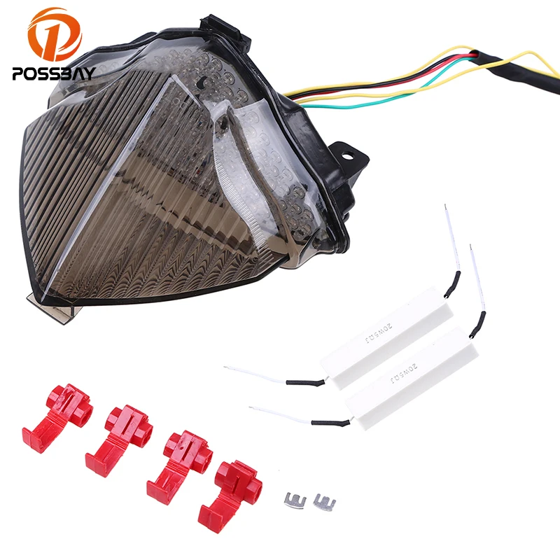 Buy POSSBAY Motorcycle Integrated Led Turn Signals