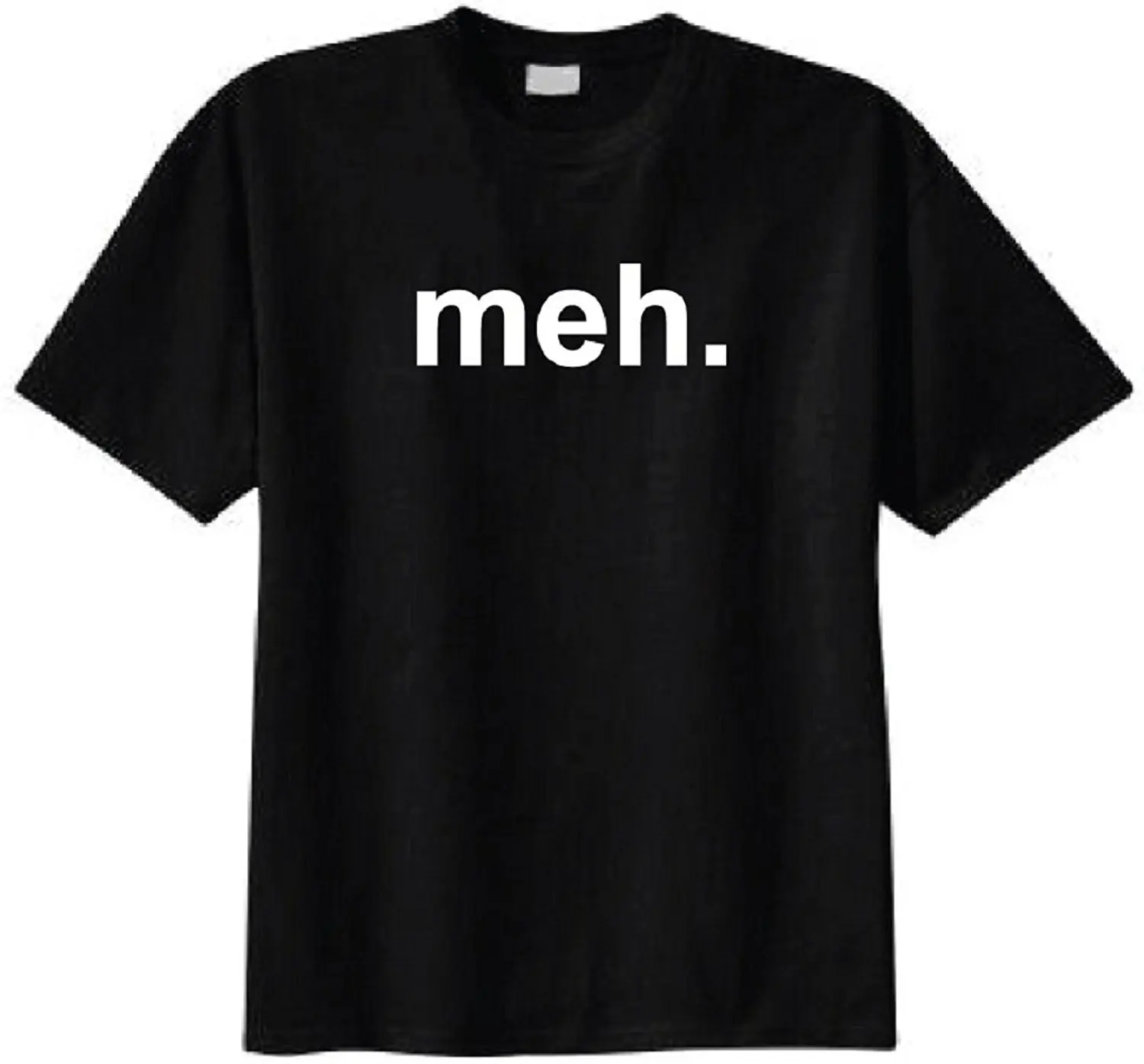 Meh T Shirt Fashion Short Sleeve Sale 100 Cotton Round Collar Short 