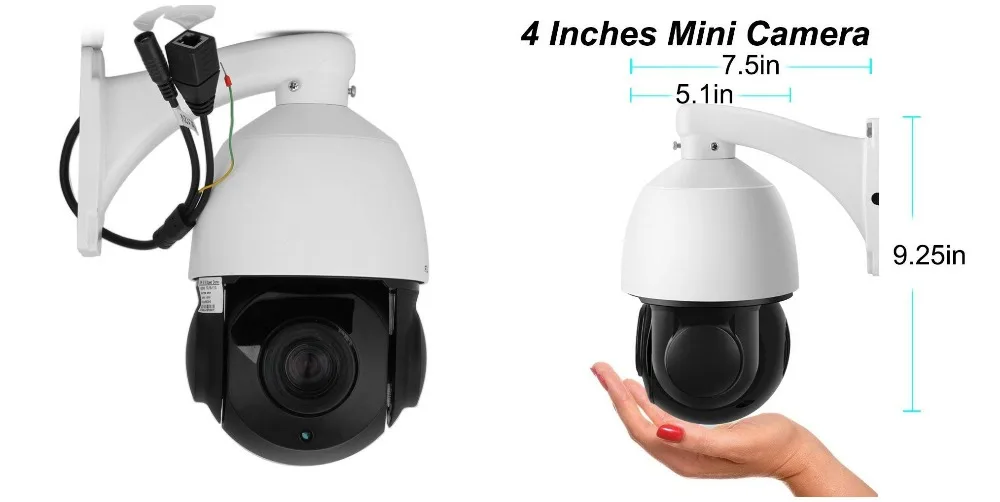 Anpviz 1080P POE PTZ IP Dome Camera Outdoor ONVIF 30X ZOOM Waterproof Speed Dome Camera 2MP HIKVISI