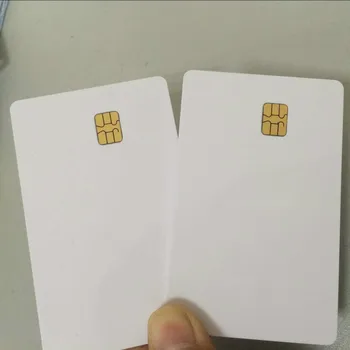 

RFID card PVC Contact Smart IC Card Fudan4442 Black card