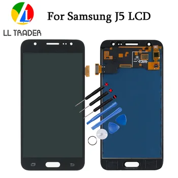 

100% Tested AAA LCD Display Pantalla For Samsung Galaxy J5 J500 Touch Screen Replacement LCD Assembly Digitizer+Tools