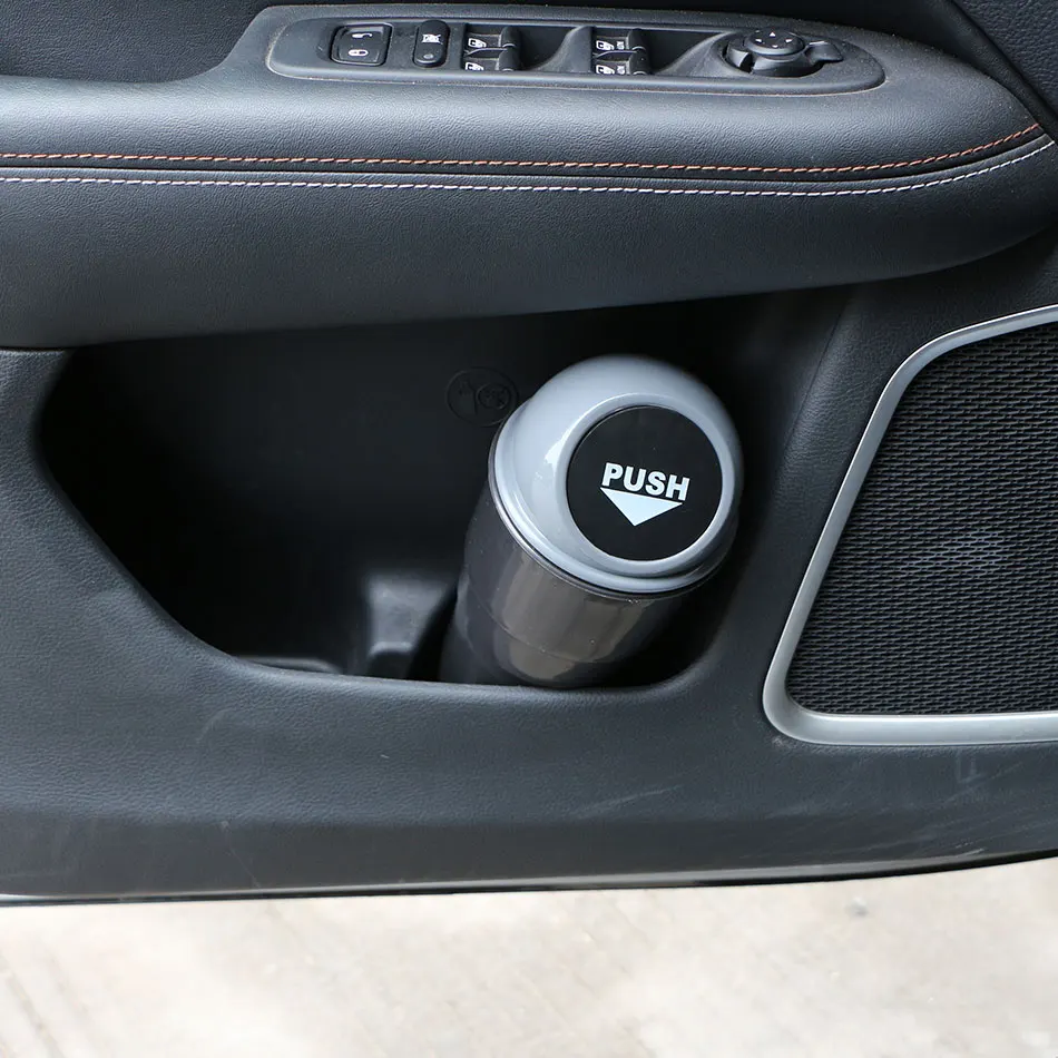 

Jameo Auto Car Trash Can Garbage Dust for Honda CRV CR-V Fit Hr-v HRV CITY for Toyota C-HR Corolla Rav4 Yaris Camry Highlander
