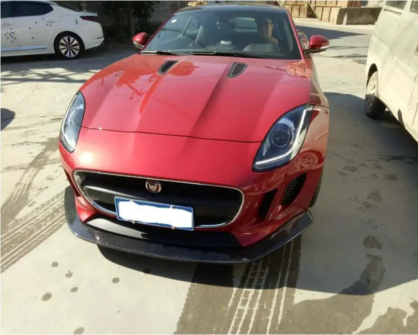 

Carbon Fiber Front Bumper Lip Rear Bumper Diffuser Side Skirts Spoiler Fits For Jaguar F-TYPE FTYPE 2014 2015 2016 2017 2018