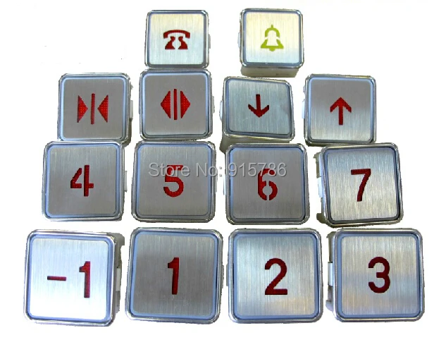 Запчасть для кнопки лифта из нержавеющей стали|elevator button|button elevatorbutton replacement |