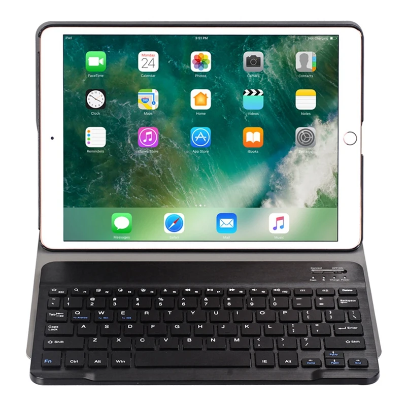 Клавиатура чехол для Ipad воздуха 3Rd Gen/Pro 10,5 дюймов-Slimshell Стенд кожаный чехол с магнитным Съемная Беспроводной