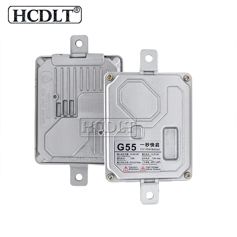 HCDLT Premium AC 12V 55W Fast Start Xenon HID Ballast Reactor Ignition Block For Car Light Xenon Bulb Kit 55W HID Slim Ballast (1)