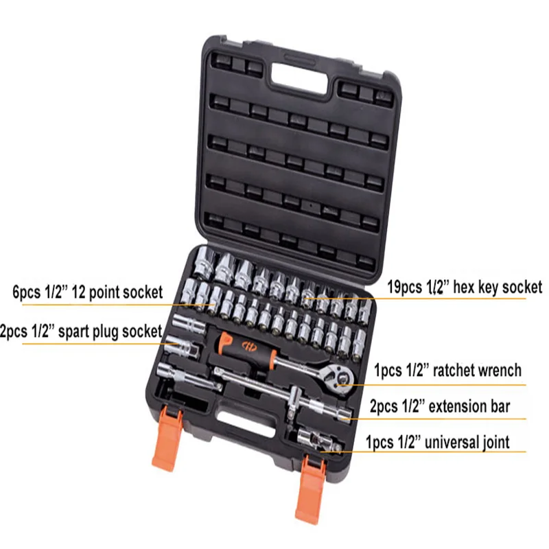

32pcs Car Repair Tool Sets Combination Tool Wrench Set Batch Head Ratchet Pawl Socket Spanner Screwdriver head set socket set