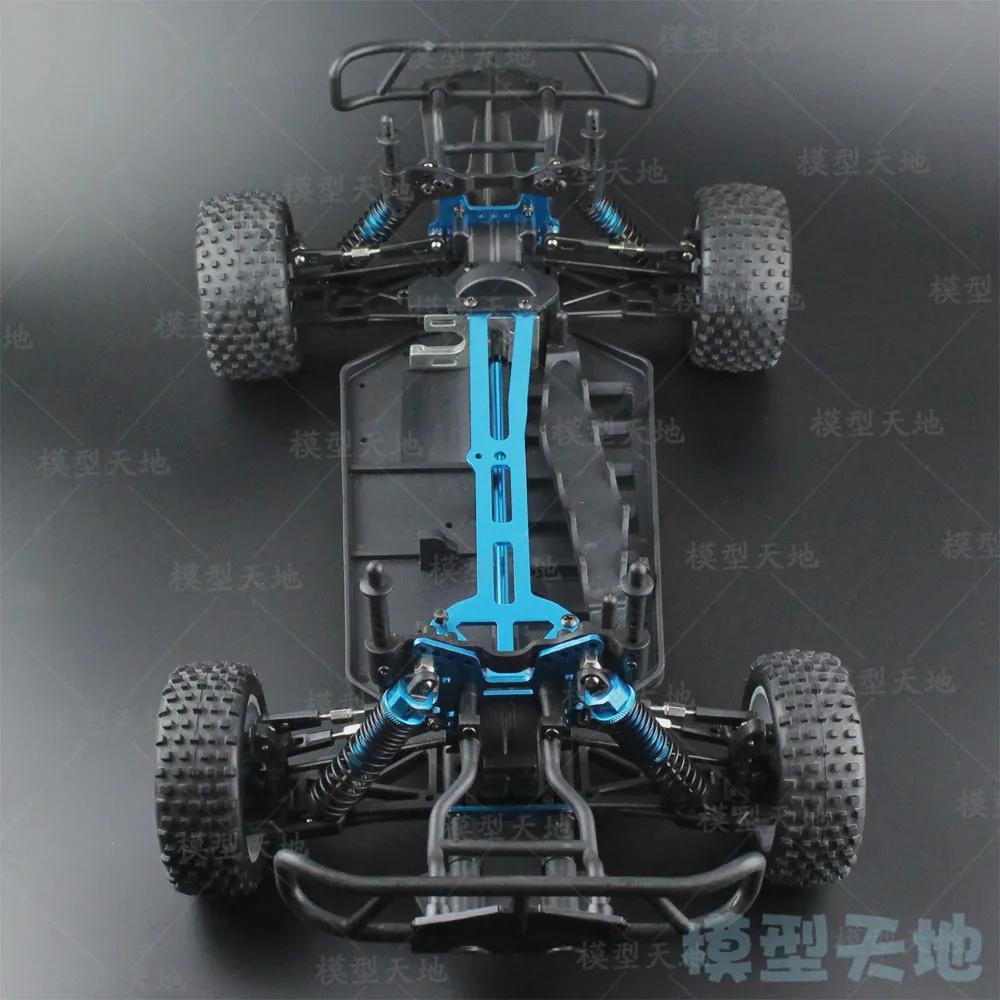 1/10 RC 4WD игрушечный автомобиль Большая пластина против столкновений Внедорожник