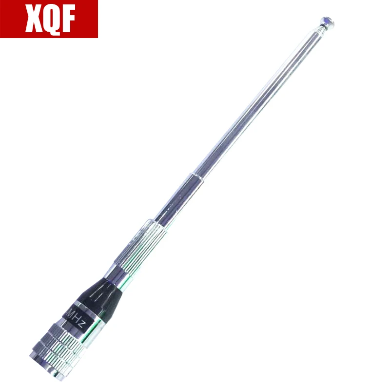 XQF Новый SMA-M Разъем UHF или VHF радио антенна J0187A для walkie talkie BaoFeng BF-UV3R TYT TH-UV3R