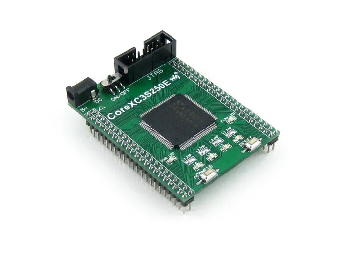 Waveshare XILINX FPGA Базовая плата развития Xilinx Spartan-3E XC3S250E оценочная плата+ XCF02S поддержка вспышки JTAG = Core3S250E