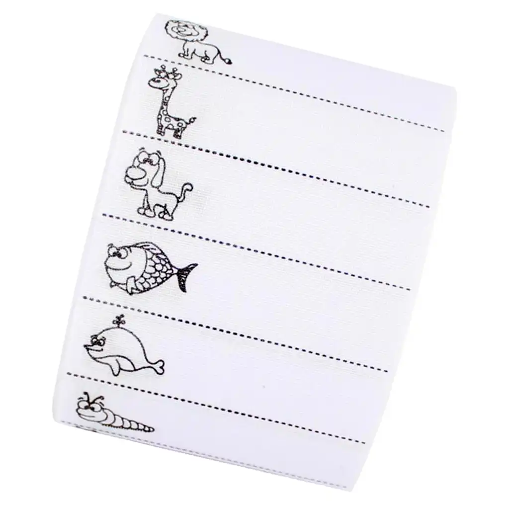 Fityle 100pcs Cartoon Fabric Clothing Name Label s Sewing Patches For Kids Children Garment Labels Aliexpress