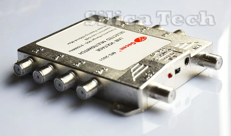 Gecen 2x8 13v/18v 2 in, 8 out Satellite LNB Multi-switch MS-2801 2
