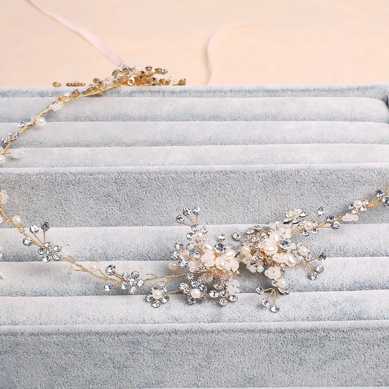 Stunning-Handmade-Crystal-Rhinestones-Pearls-Flower-Wedding-Tiara-Hair-Vine-Headband-Bridal-Hair-accessories-Bridesmaids-Jewelry (1)