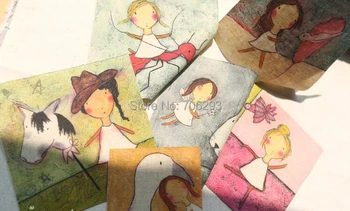 

Hand dyed 21 Assorted Cotton Linen printed Quilt Fabric For DIY Sewing Patchwork HomeTextile Decor 12X12cm Girl Chindhood