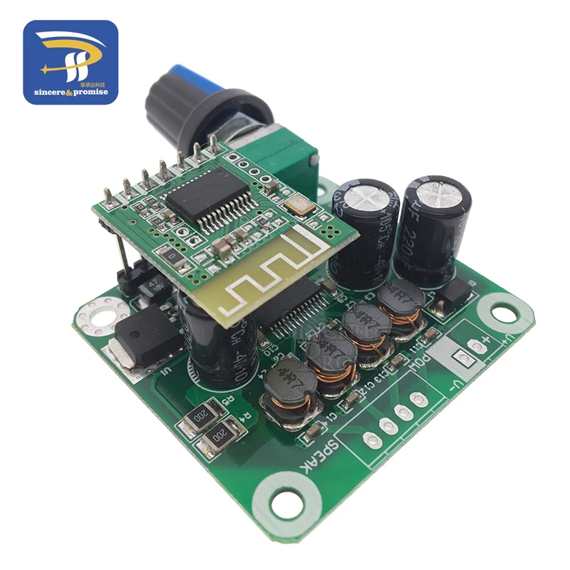 Bluetooth 5 0 4 2 TPA3110 15 Вт + Цифровой стереозвук усилитель мощности плата модуль 12 в 24 для