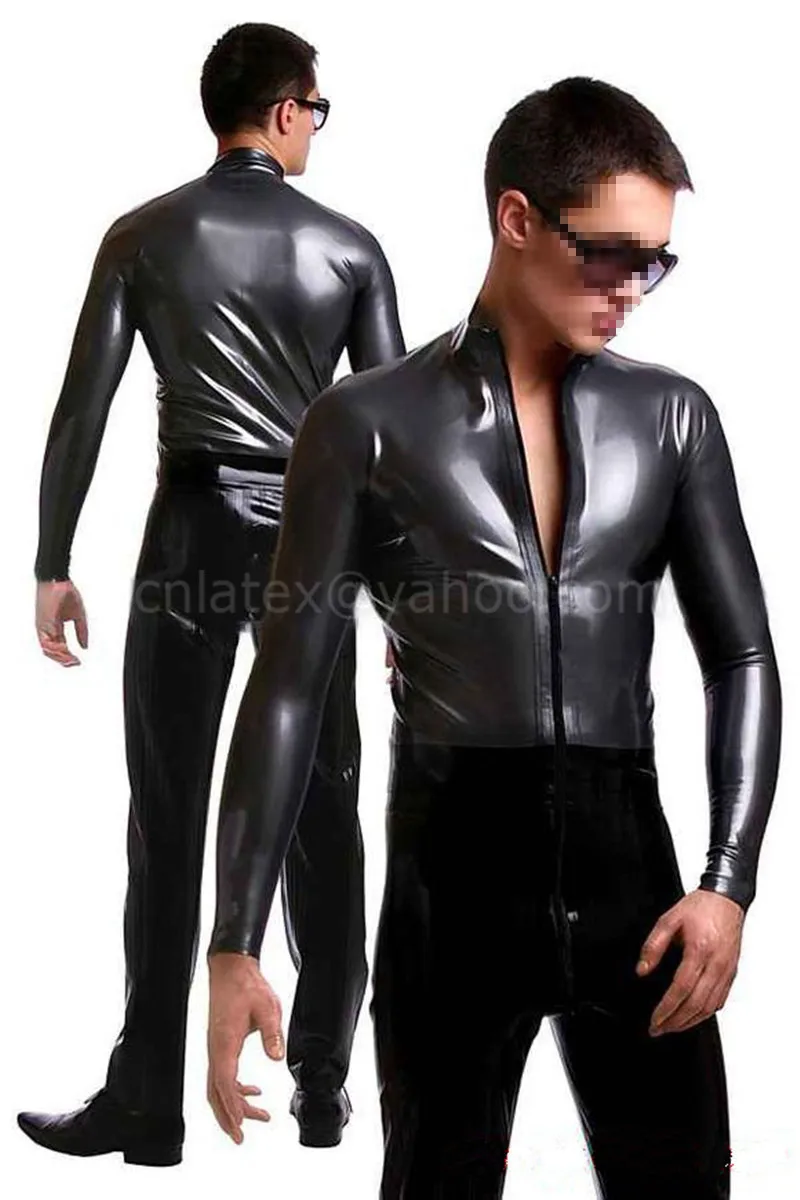 Online buy wholesale male latex catsuit from china male latex ...