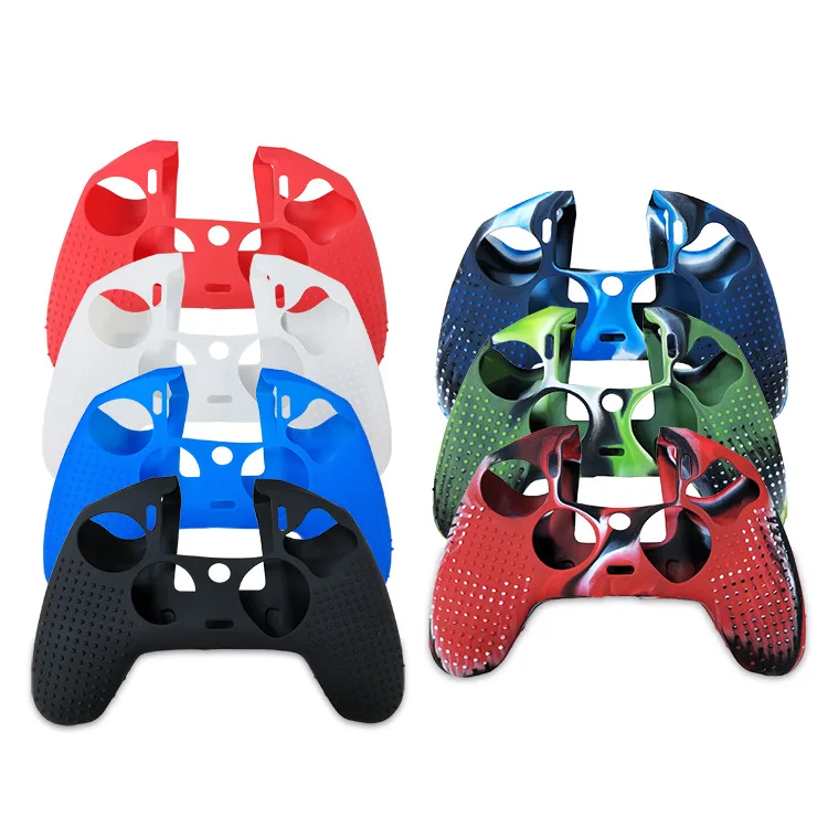 

Silicone Soft Case Skin Grip Cover For PlayStation 4 PS4 Nacon 2 Controller